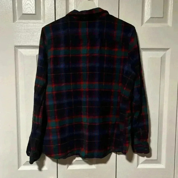 Natural Reflections Vintage Plaid Flannel | Purple, Red, Green Multi | XL - Picture 8 of 8